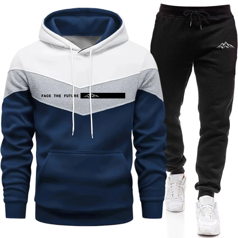 Men'S Fashion Outfits - Fall Winter Daily Casual Sports Jogging