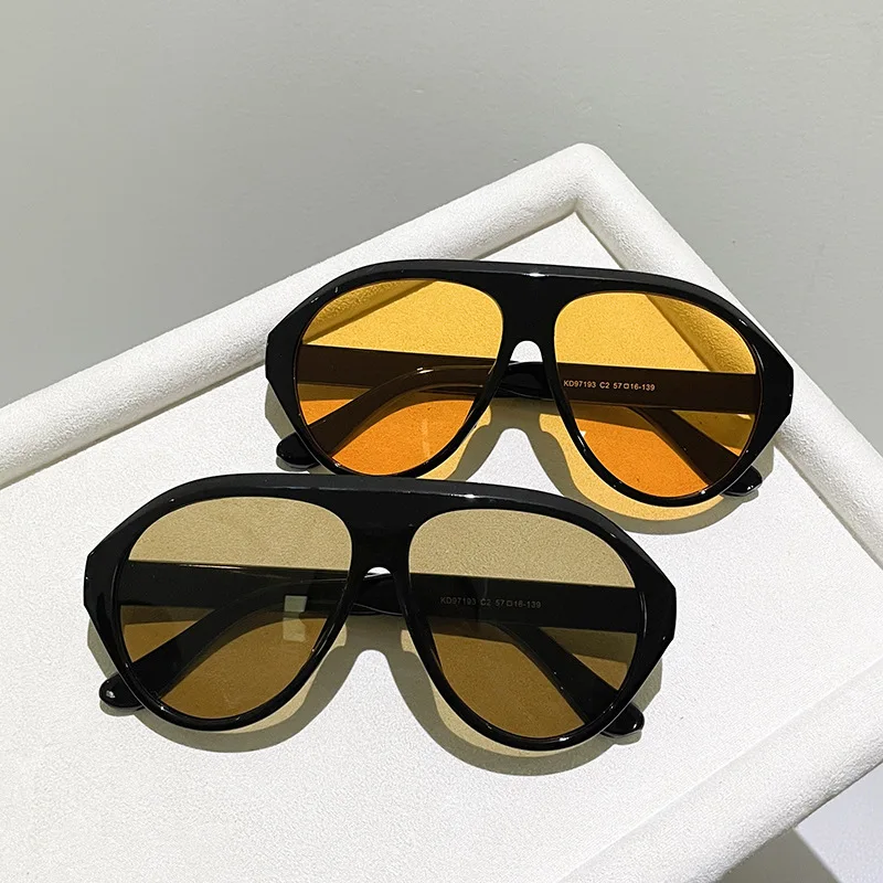 Men'S Fashion Old Money - Fashion Oversized Pilot Sunglasses Women Vintage