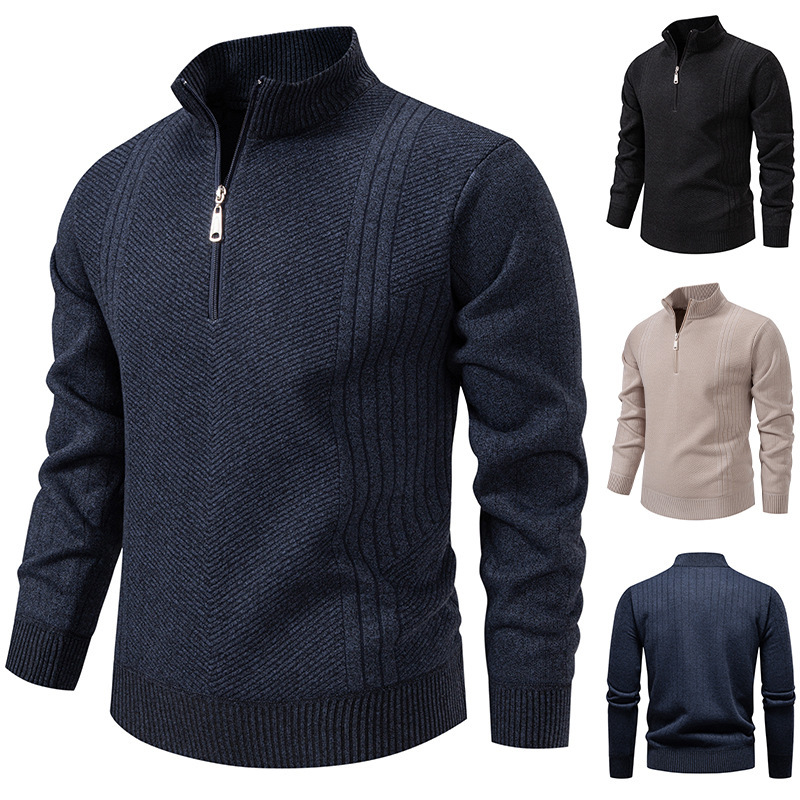 Turtleneck Sweater Men - Fashion Men Sweater Autumn Winter Pullover