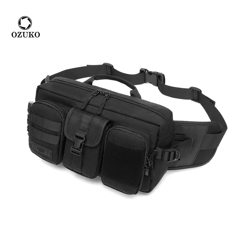 Crossbody Bag Men - OZUKO Pouch for Man Waterproof Shoulder