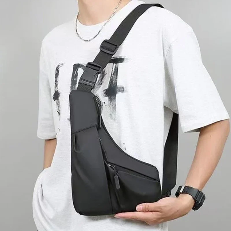 Men's Bag Large Capacity Trian - Crossbody Bag Men ulasan dan harga