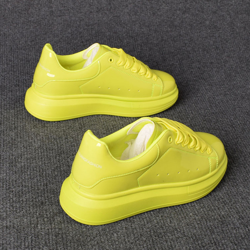 2025 Lacquered White Casual Sh - Casual Sneakers Men ulasan dan harga