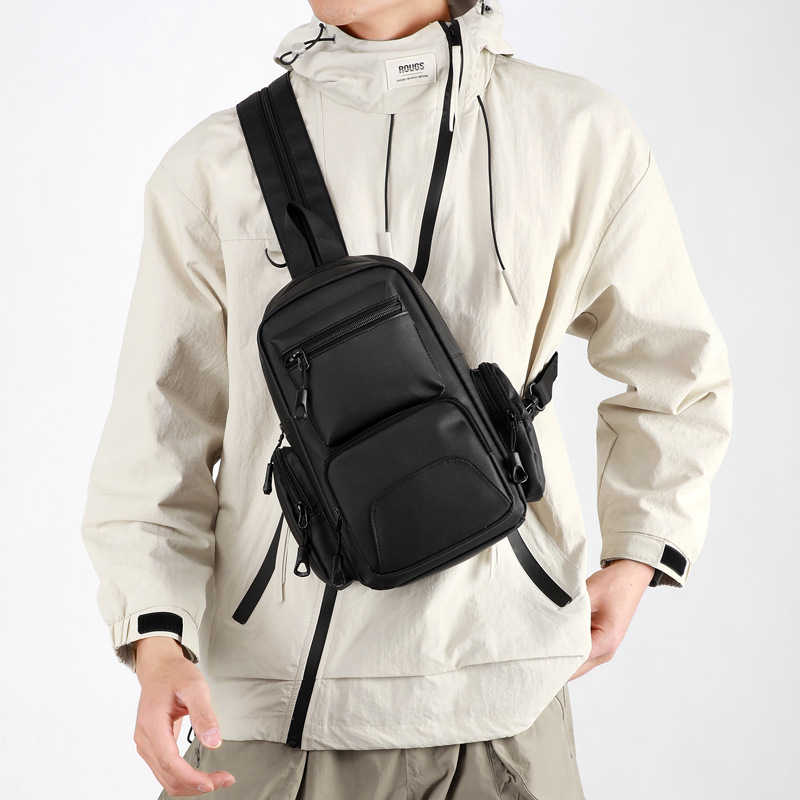 New Men's Chest Bag Casual Fas - Crossbody Bag Men ulasan dan harga
