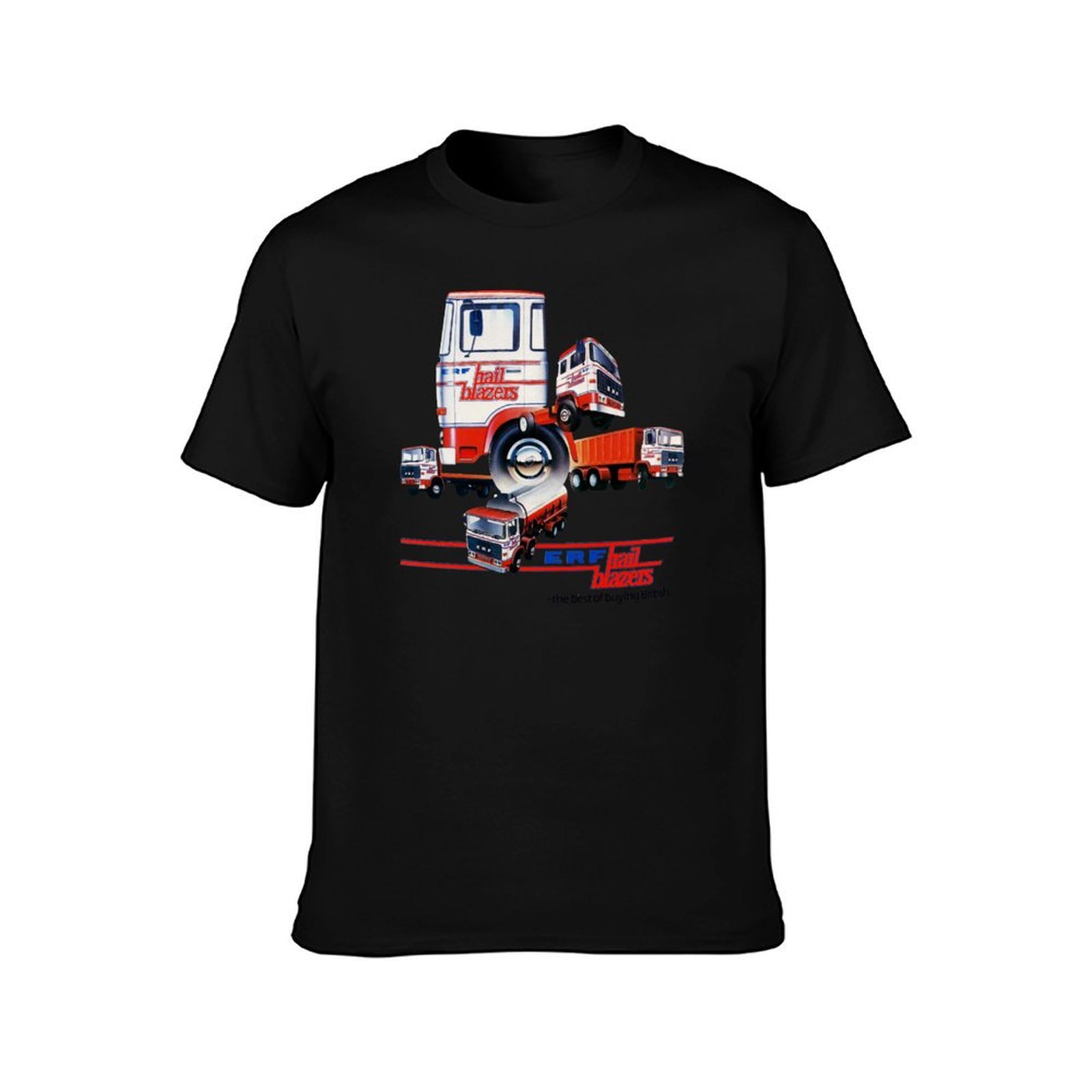 ERF TRUCKS - 1980s ADVERT T-Sh - Mens Fashion In 1980S ulasan dan harga