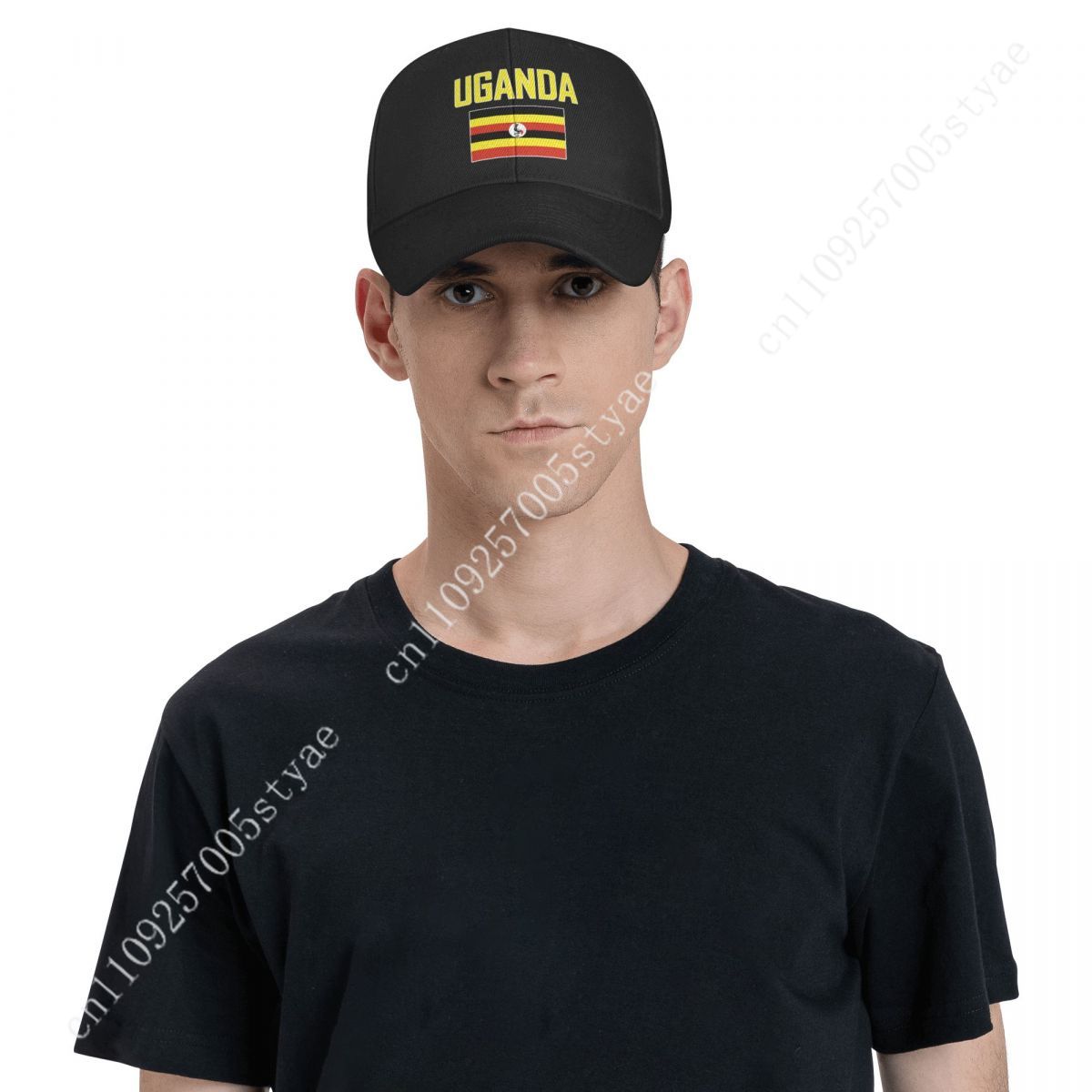 UGANDA Flag Hat Man Woman Base - Men Fashion Uganda ulasan dan harga