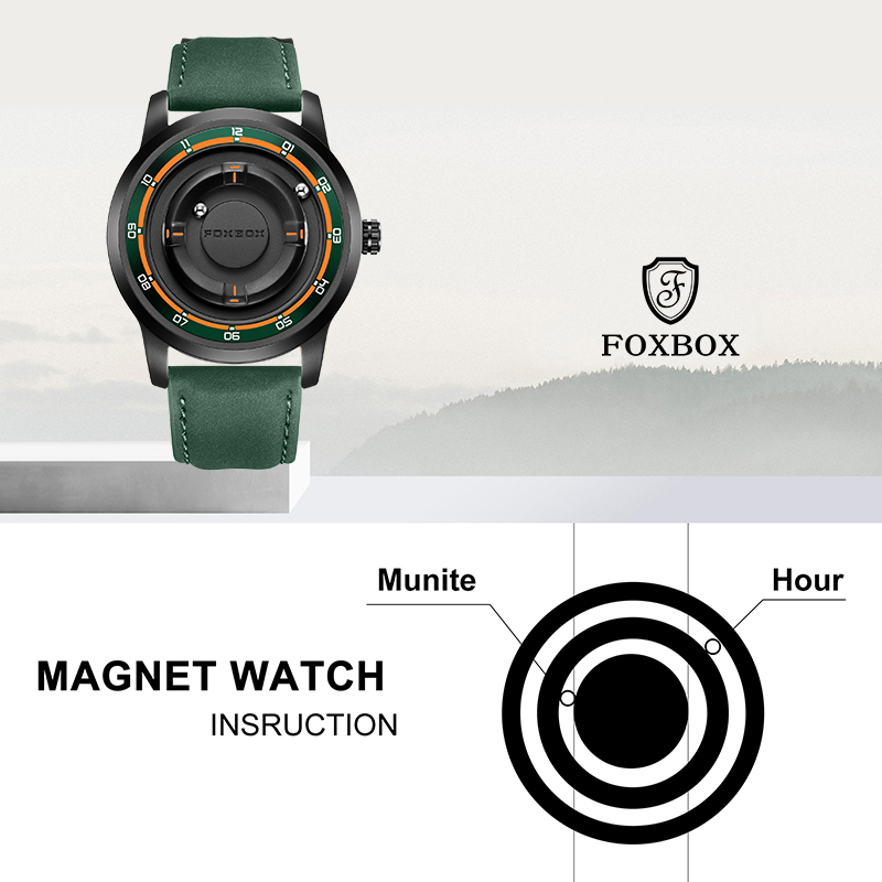 FOXBOX Unique Dial Quartz Man  - Men'S Fashion Box ulasan dan harga
