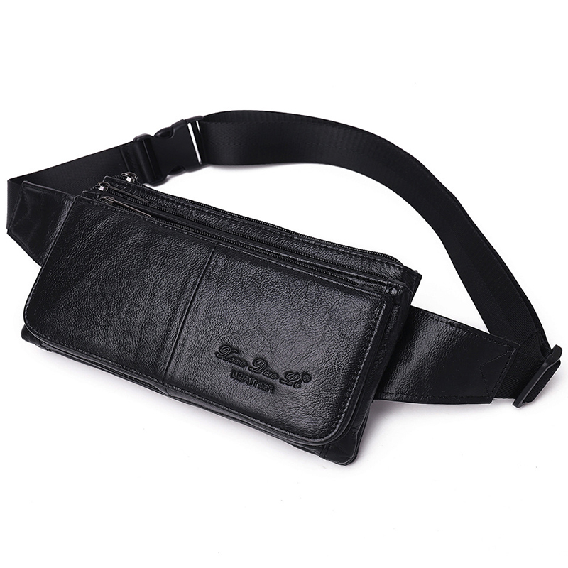 Men Waist Fanny Pack Belt Hip  - Men'S Fashion Box ulasan dan harga