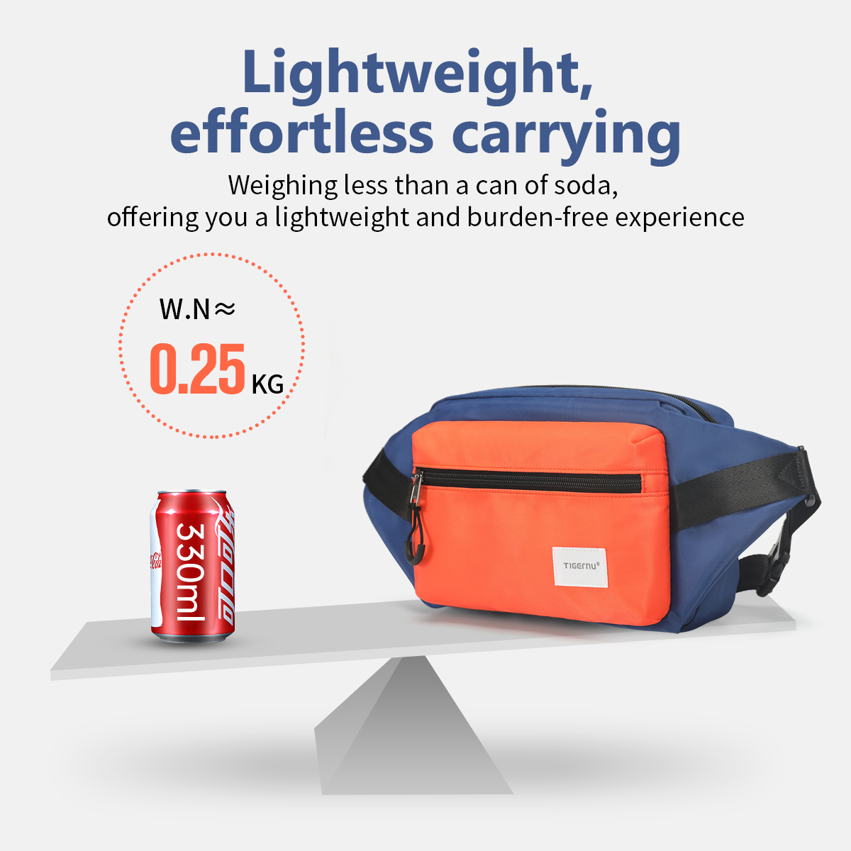 Tigernu  Chest Bag For Men 7.9 - Crossbody Bag Men ulasan dan harga