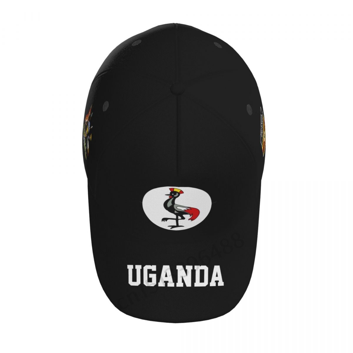 2025 Uganda Flag 3D Soccer Hat - Men Fashion Uganda ulasan dan harga