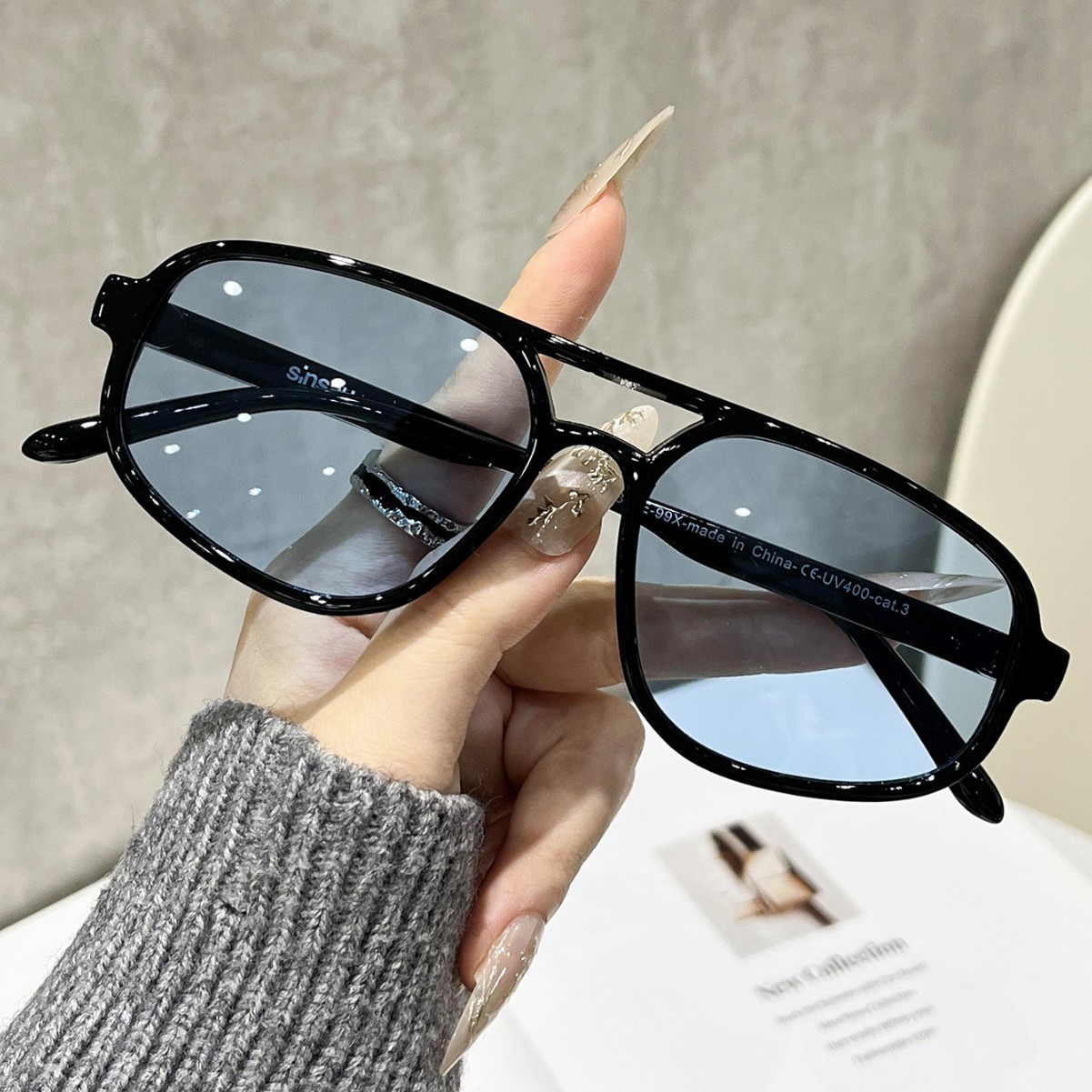 New Retro Oval Women Sunglasse - Men'S Fashion Glasses ulasan dan harga