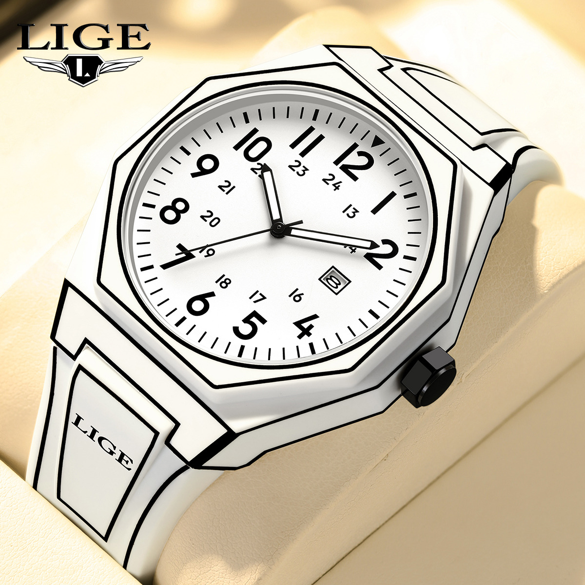 LIGE New Men Watch Military Me - Men'S Fashion Box ulasan dan harga