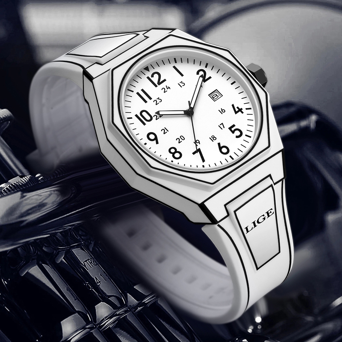 LIGE New Men Watch Military Me - Men'S Fashion Box ulasan dan harga