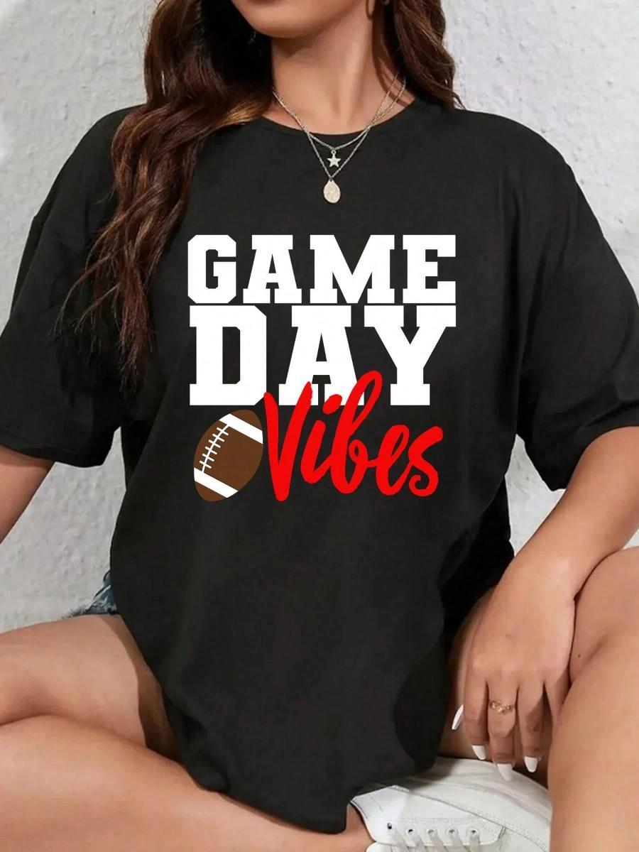 100_ Cotton Game Day Vibes Foo - Men'S Fashion Today ulasan dan harga