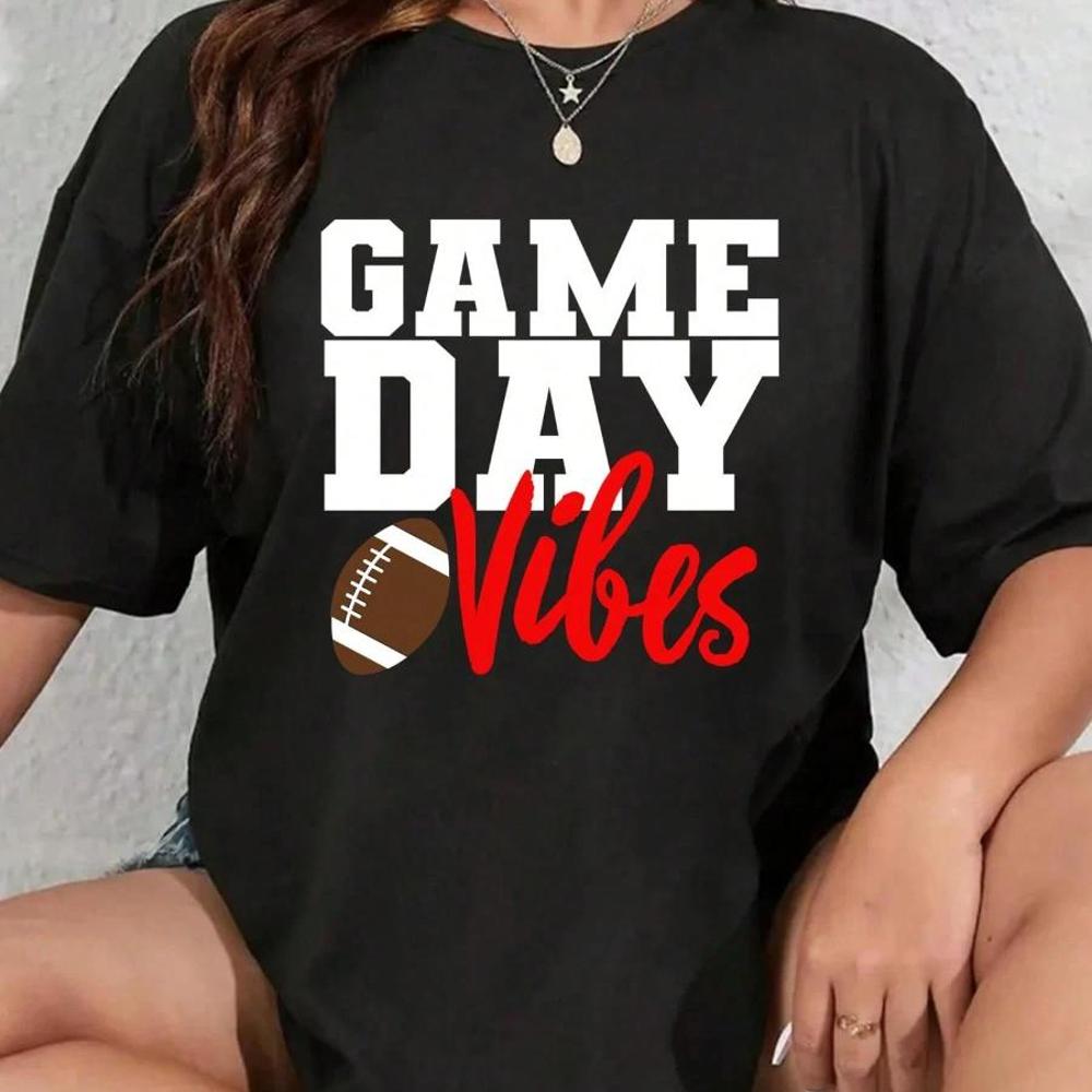 100_ Cotton Game Day Vibes Foo - Men'S Fashion Today ulasan dan harga