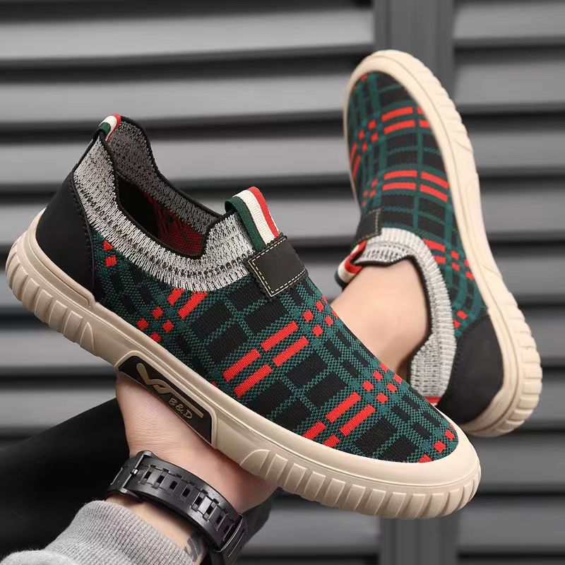 Men's Slip-On Socks Shoes Brea - Casual Sneakers Men ulasan dan harga
