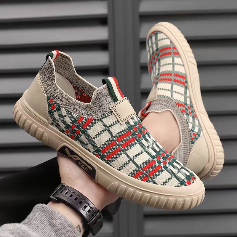 Men's Slip-On Socks Shoes Brea - Casual Sneakers Men ulasan dan harga