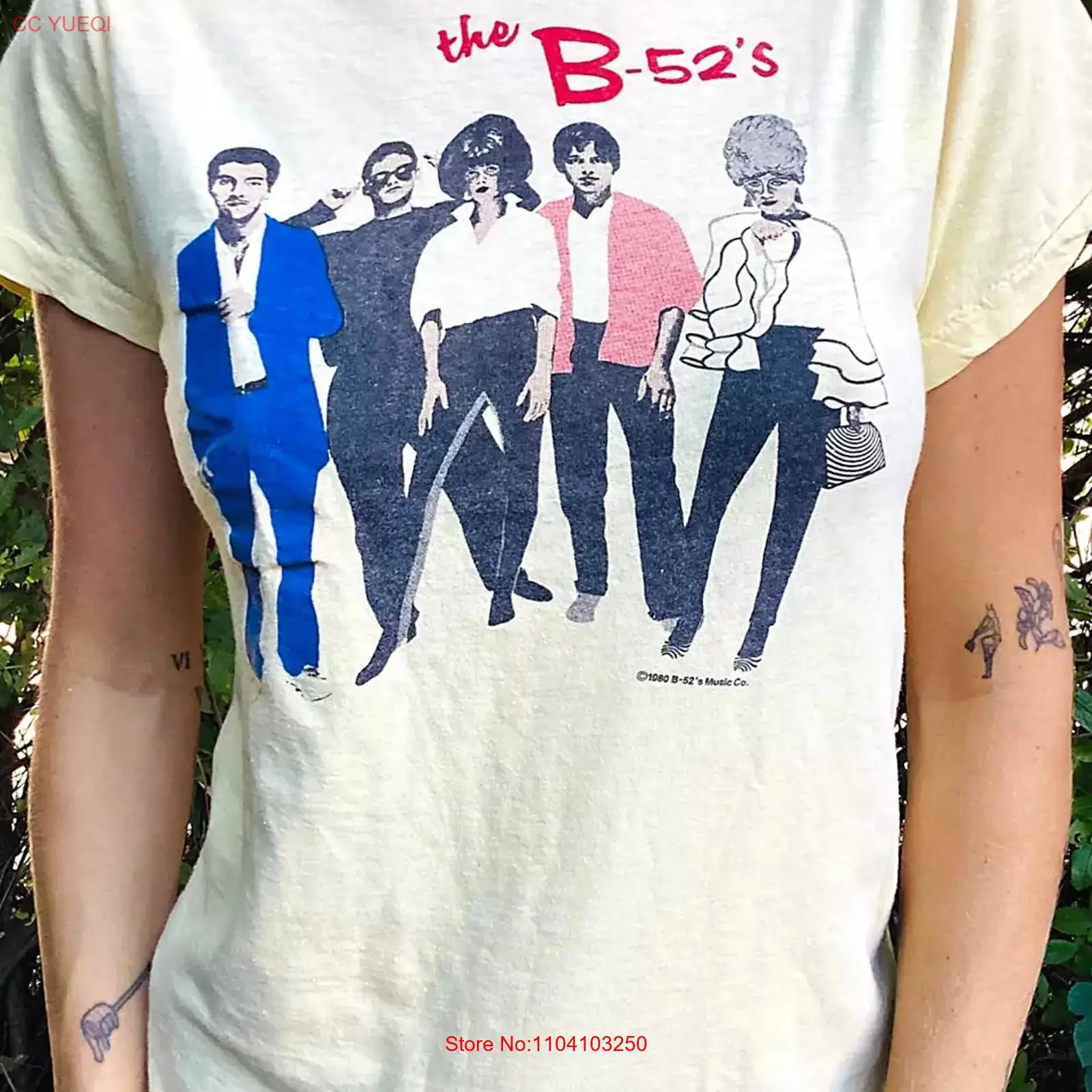 Remake 1980s B52s T Shirt Rock - Mens Fashion In 1980S ulasan dan harga