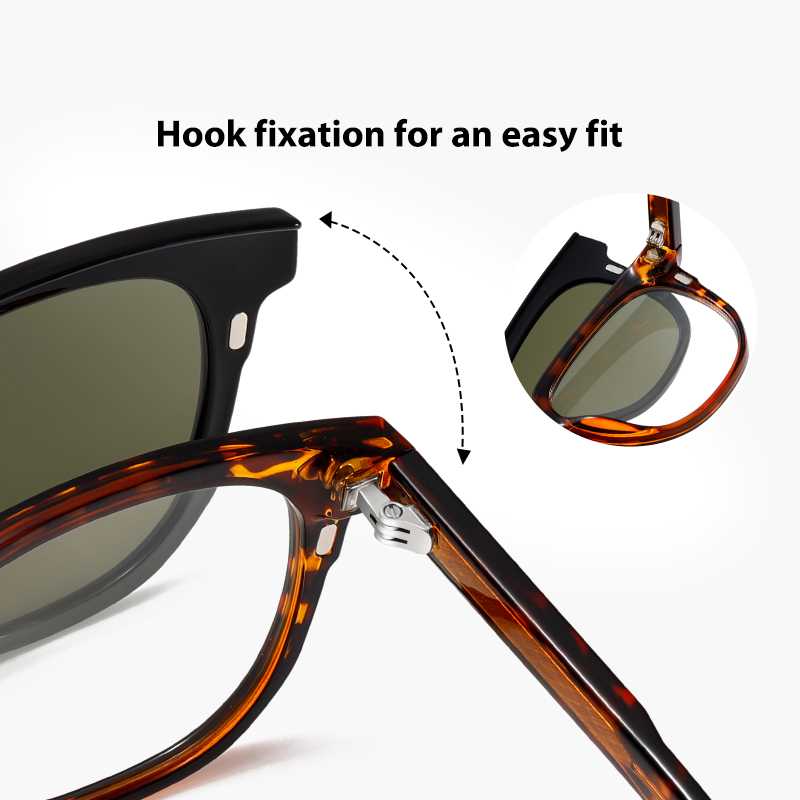 Fashion Sunglasses Man Clip On - Men'S Fashion Old Money ulasan dan harga