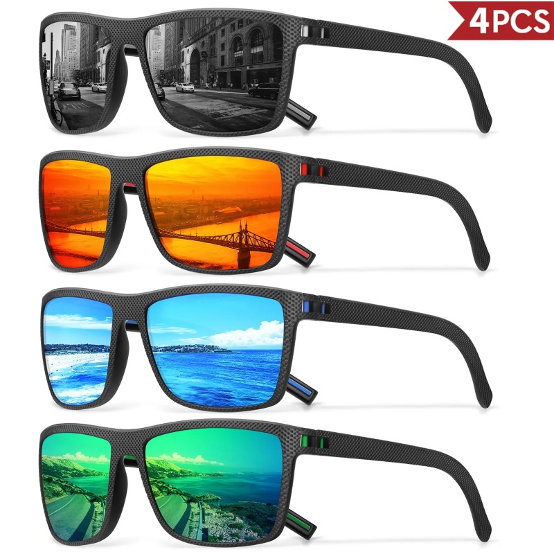 1/3/4pcs Men Women Popular Col - Men'S Fashion Glasses ulasan dan harga
