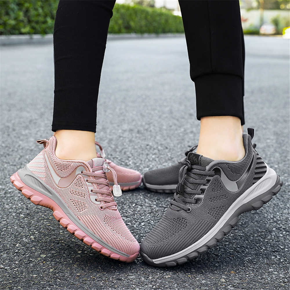 Knit Non-slip Sneakers Man 45  - Casual Sneakers Men ulasan dan harga
