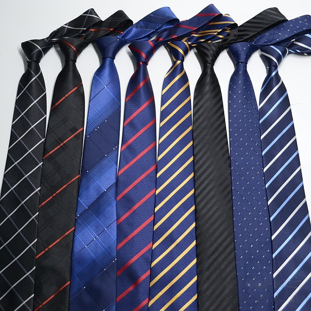 Classic Stripe Necktie Men Bus - Mens Fashion Dress Shirts ulasan dan harga