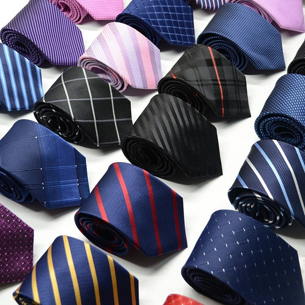 Classic Stripe Necktie Men Bus - Mens Fashion Dress Shirts ulasan dan harga