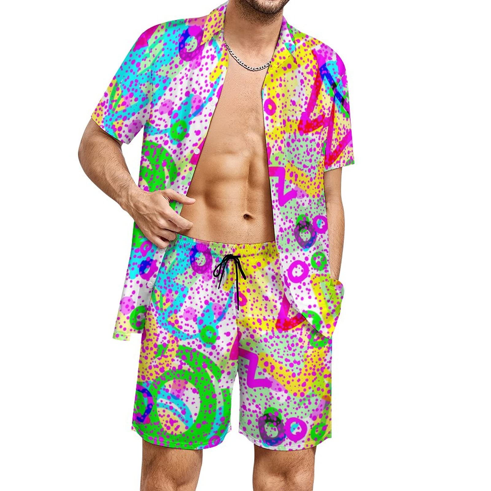 Summer Irregular Geometric 3D  - Men'S Fashion Outfits ulasan dan harga