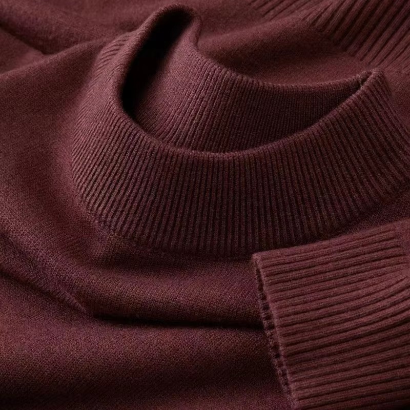 Mens Casual Mock Turtleneck T- - Turtleneck Sweater Men ulasan dan harga