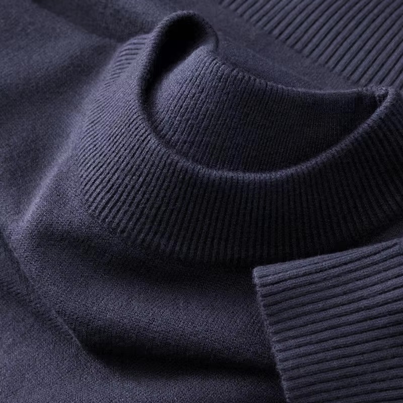 Mens Casual Mock Turtleneck T- - Turtleneck Sweater Men ulasan dan harga