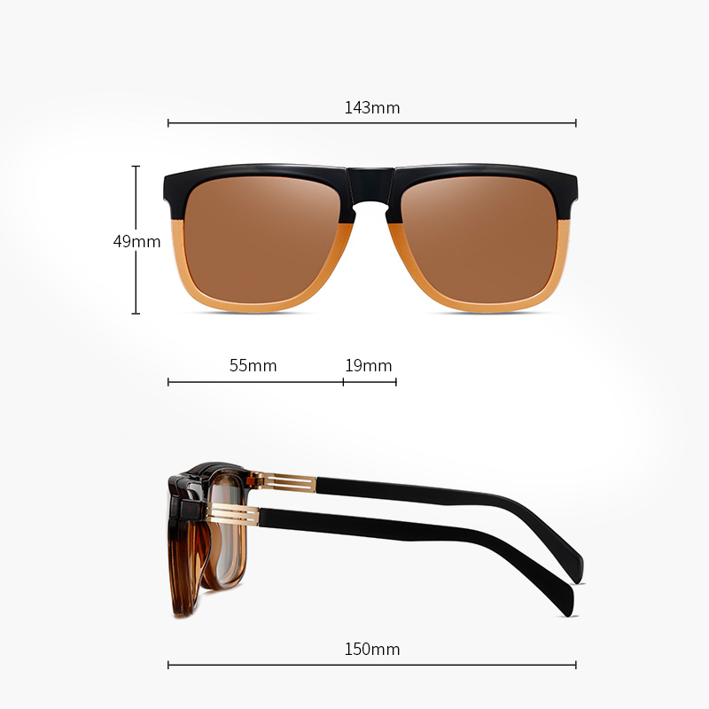 Sun Glasses Clip On Polarized  - Men'S Fashion Glasses ulasan dan harga