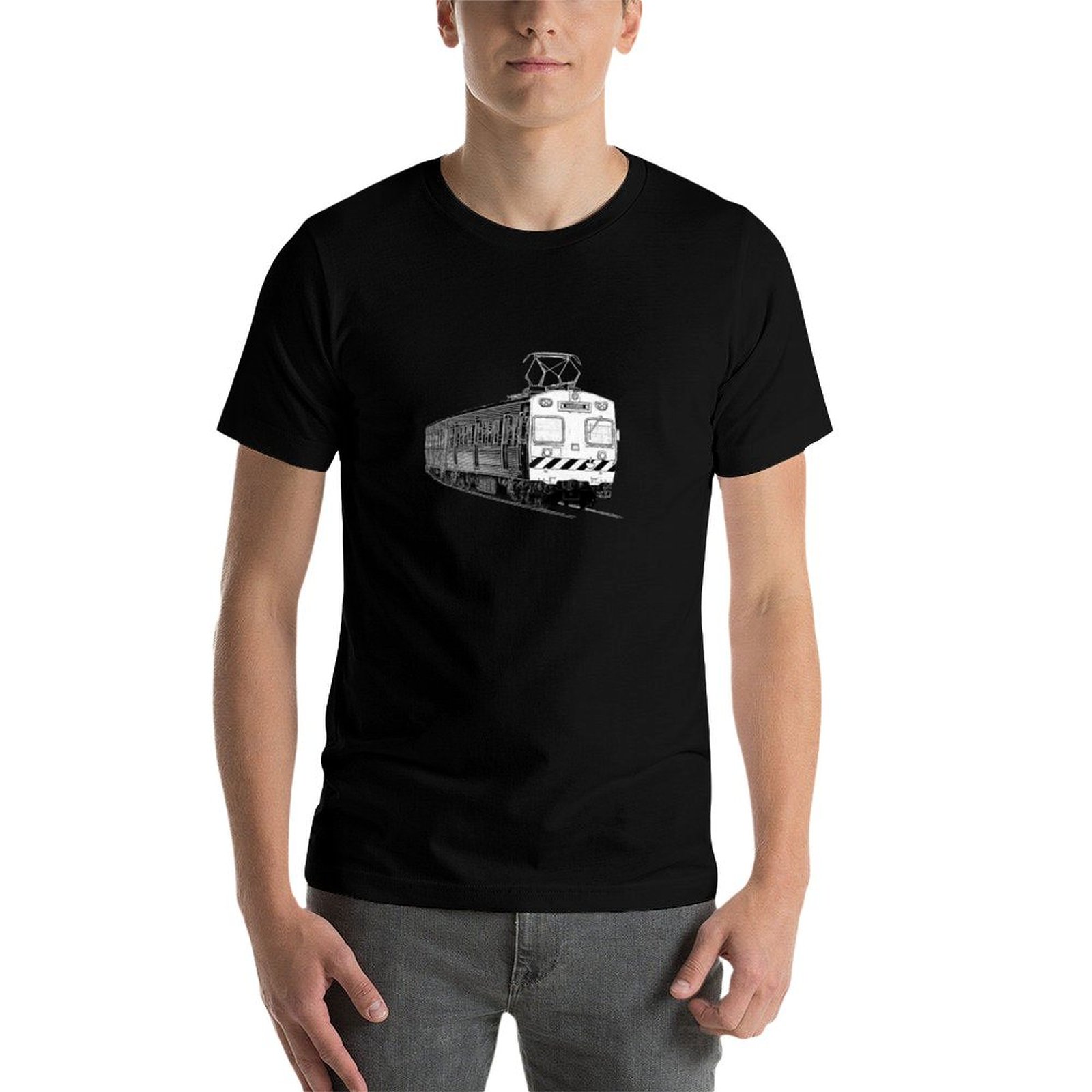Melbourne Hitachi train T-Shir - Mens Fashion Melbourne ulasan dan harga