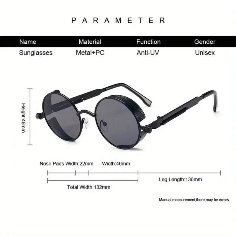 Classic Steampunk Sunglasses f - Men'S Fashion Glasses ulasan dan harga