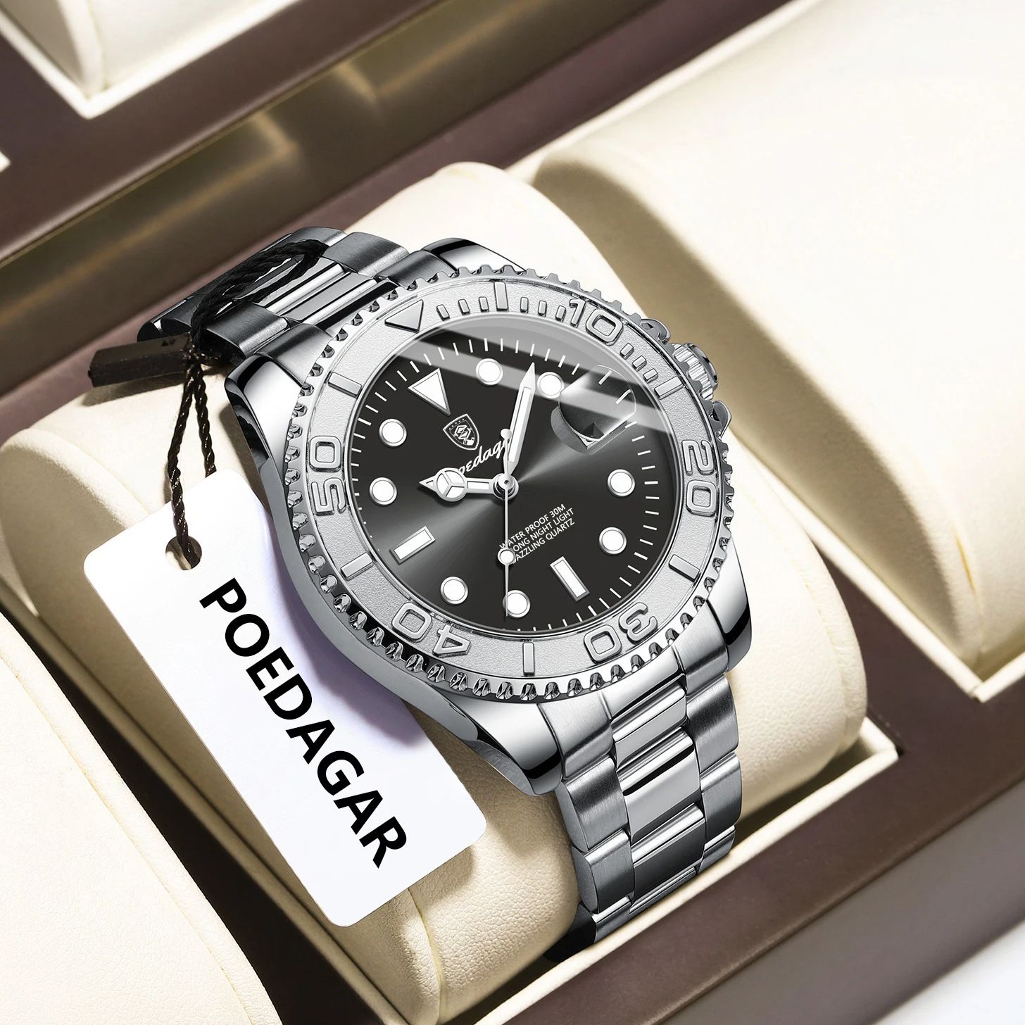 POEDAGAR Trendy Sport Man Watc - Men'S Fashion Box ulasan dan harga
