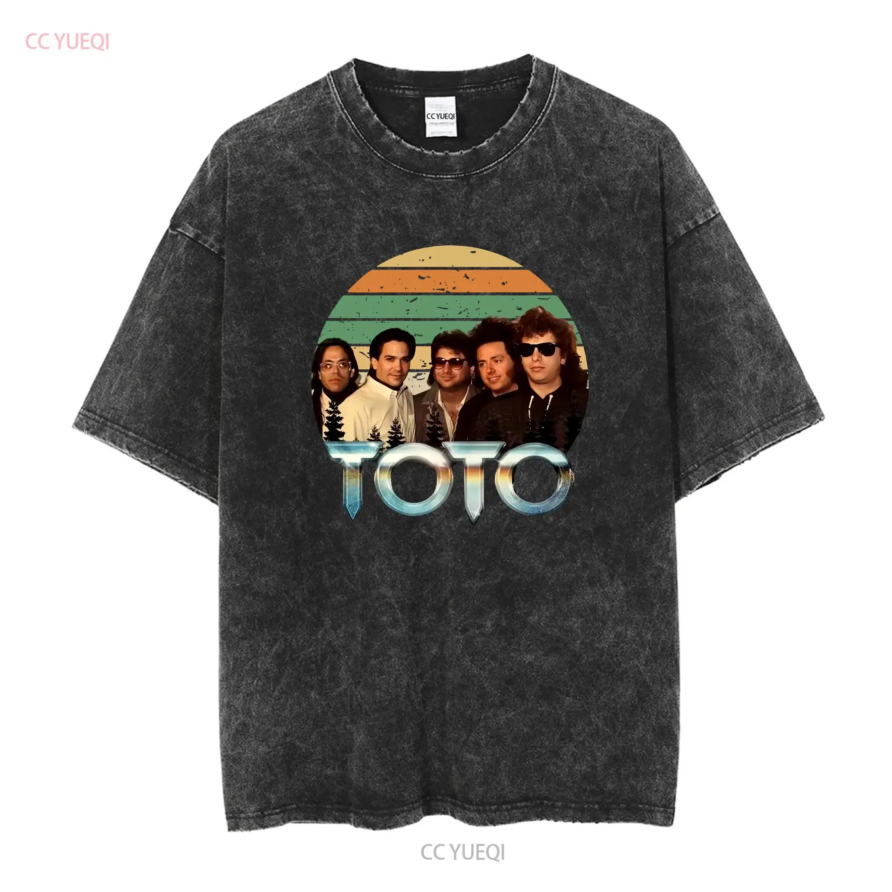 Toto American Rock Band Vintag - Mens Fashion In 1980S ulasan dan harga