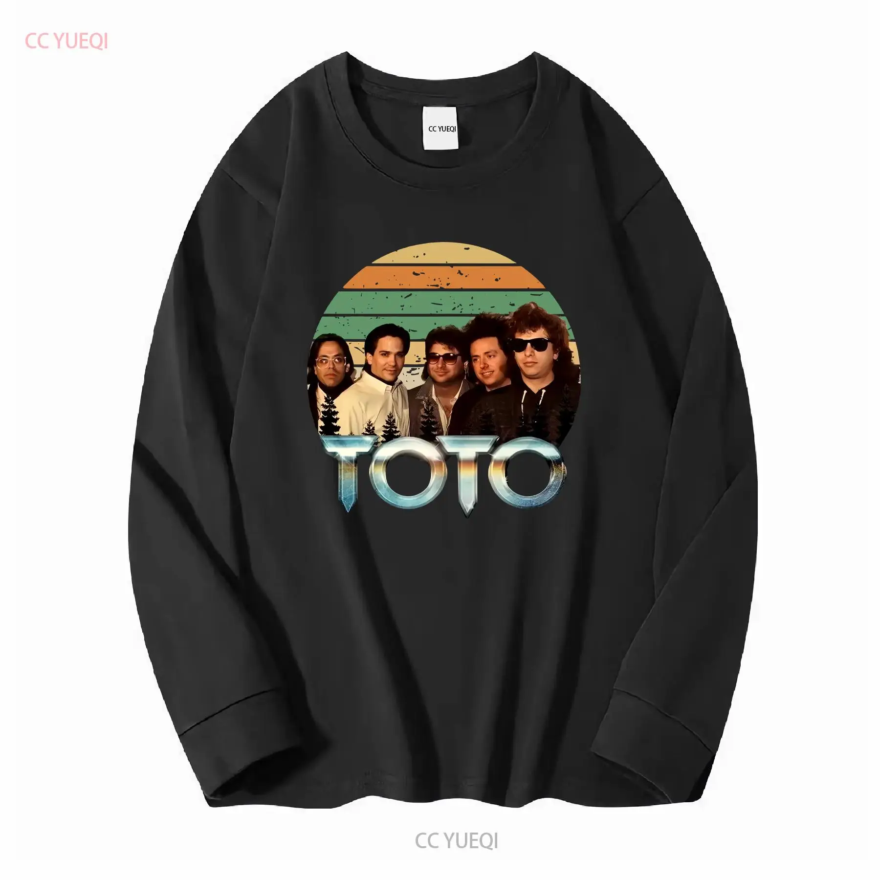 Toto American Rock Band Vintag - Mens Fashion In 1980S ulasan dan harga