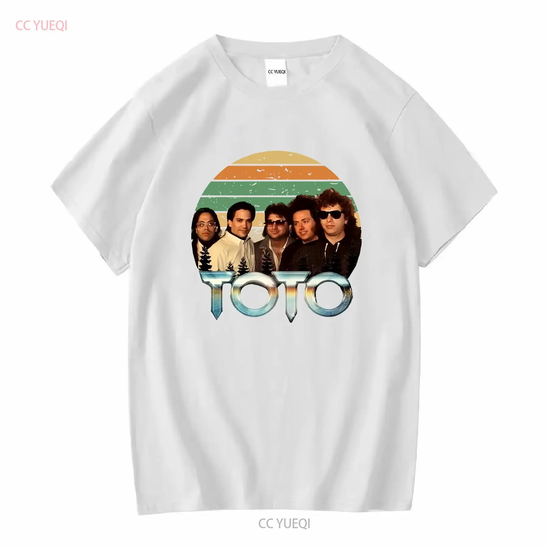 Toto American Rock Band Vintag - Mens Fashion In 1980S ulasan dan harga