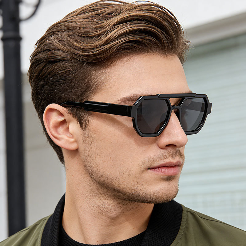 Women Men Square Sun Glasses R - Men'S Fashion Old Money ulasan dan harga
