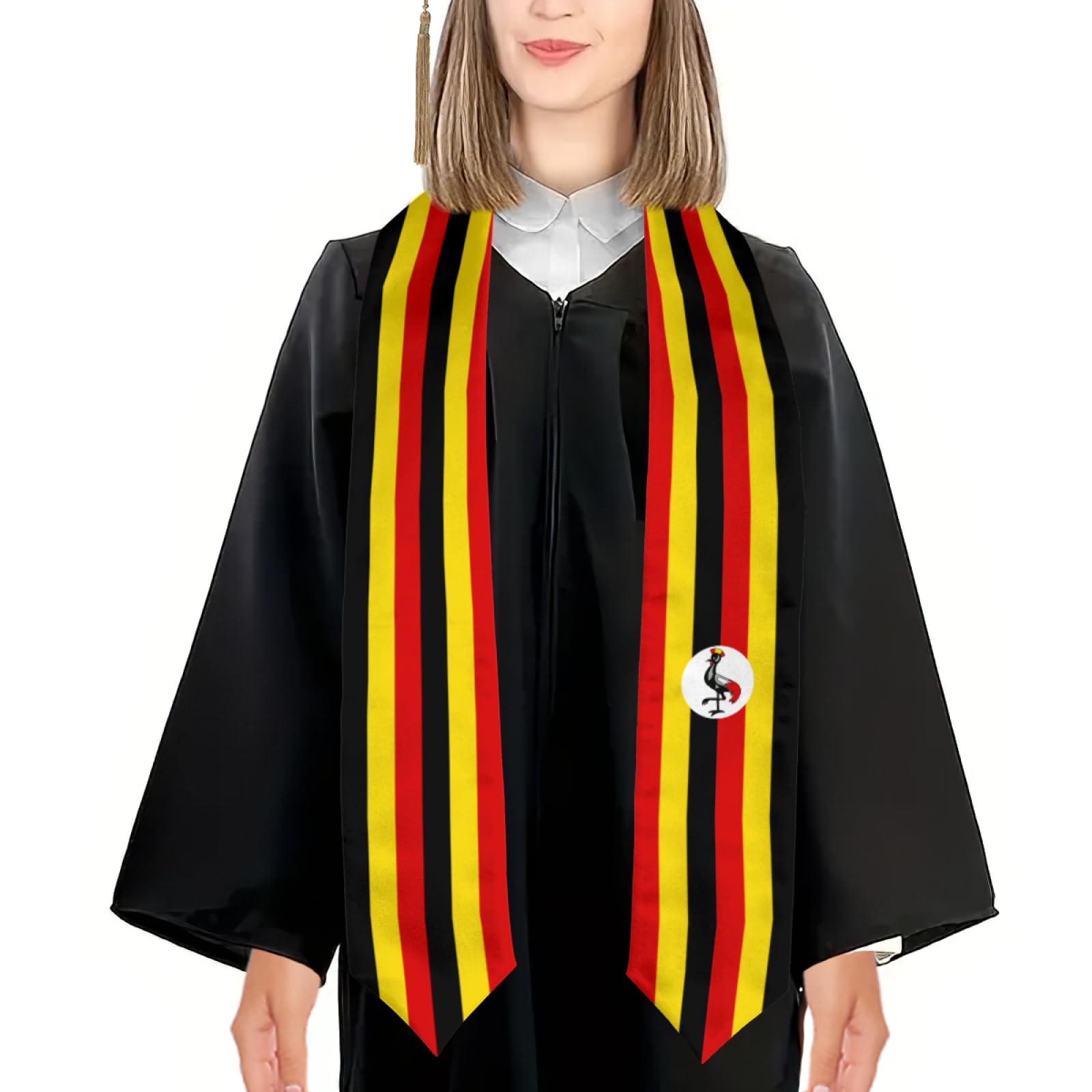 2025 Uganda Flag Cool Graduati - Men Fashion Uganda ulasan dan harga