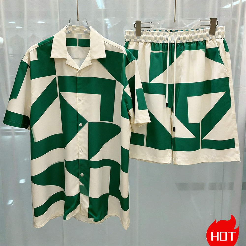 Fashion Summer Mens Shirt Suit - Men'S Fashion Outfits ulasan dan harga