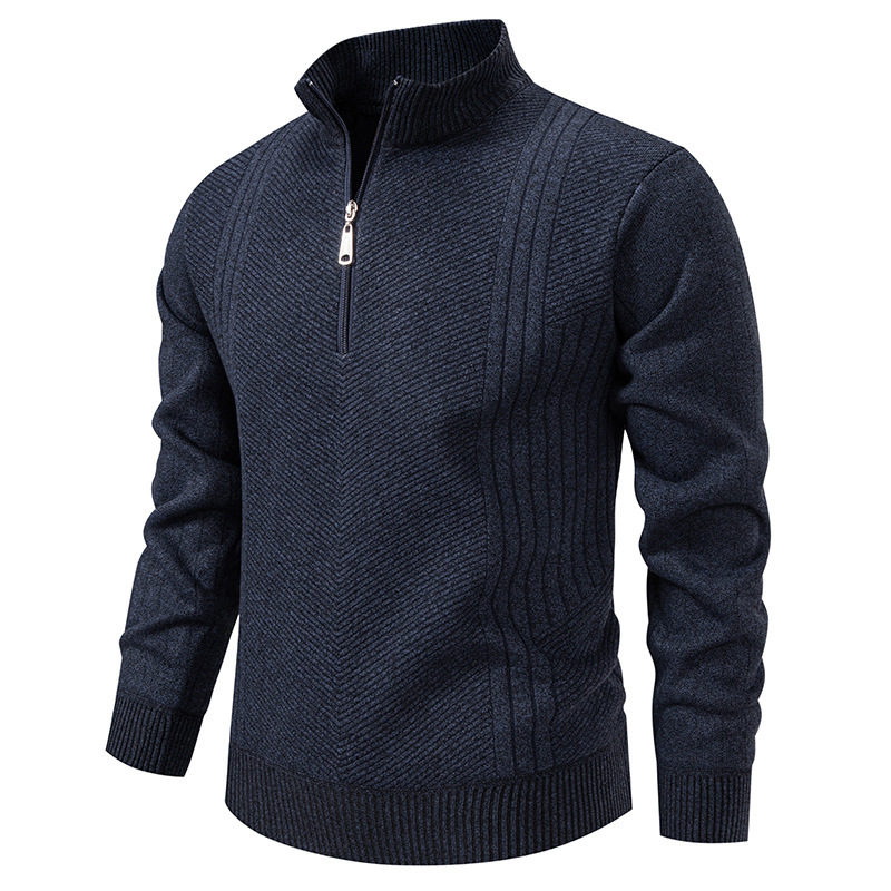 Fashion Men Sweater Autumn Win - Turtleneck Sweater Men ulasan dan harga