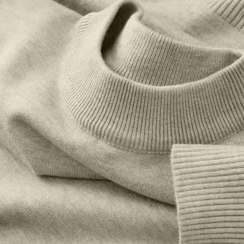 Autumn New Men's Casual Mock T - Turtleneck Sweater Men ulasan dan harga