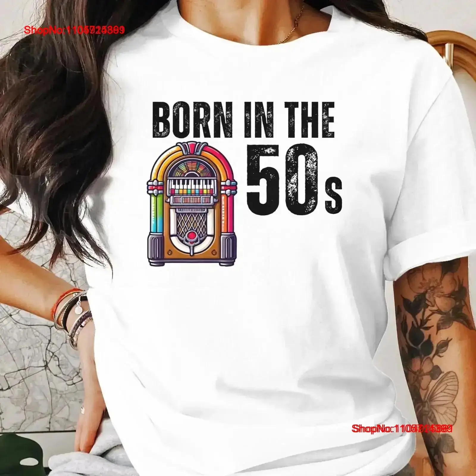 Vintage Born In The 50s T Shir - Mens Fashion In The 50S ulasan dan harga