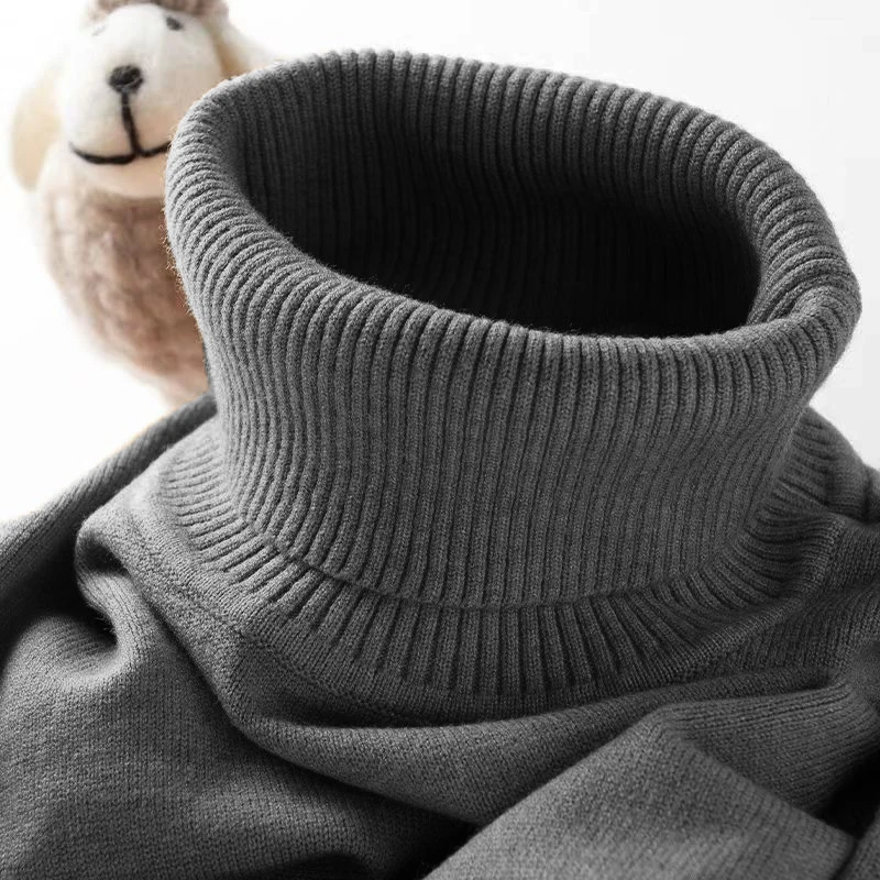 Mens Turtleneck Sweater Slim F - Turtleneck Sweater Men ulasan dan harga