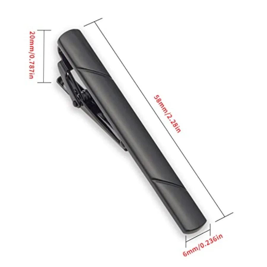 4Pcs Tie Clips For Men Tie Bar - Men'S Fashion Box ulasan dan harga