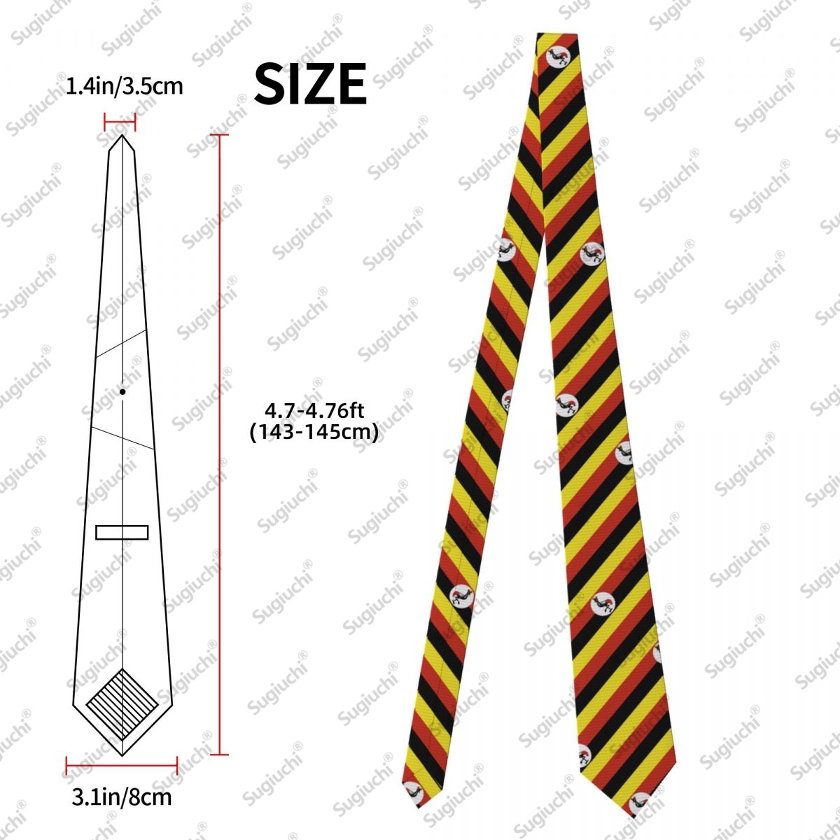 2026 Uganda Flag Wedding Party - Men Fashion Uganda ulasan dan harga
