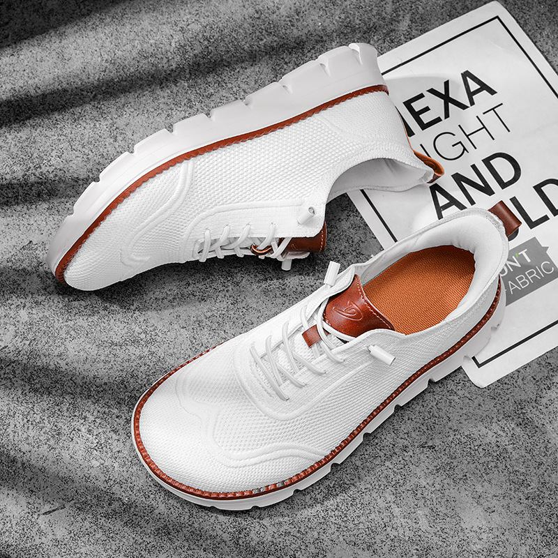 Stylish Men Wide Box Shoes Bar - Casual Sneakers Men ulasan dan harga