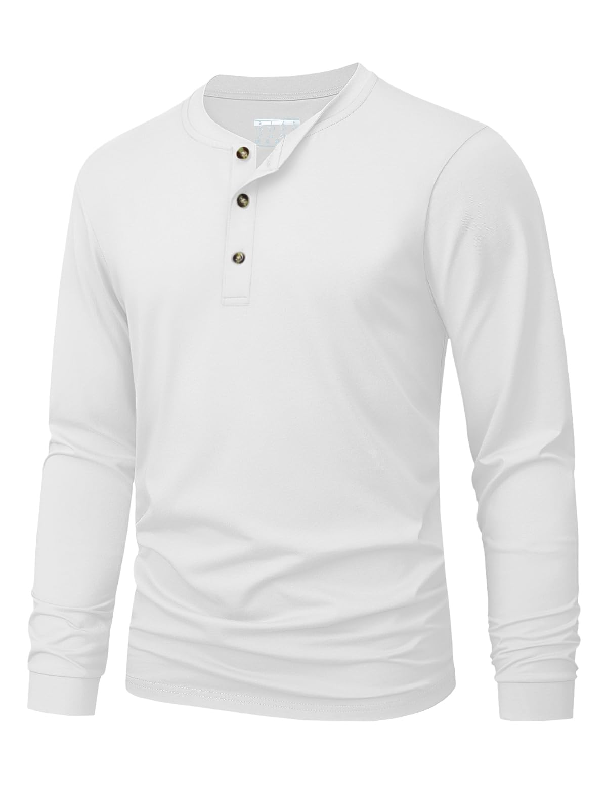 Men's Henley T-Shirt Simple So - Men'S Fashion Outfits ulasan dan harga