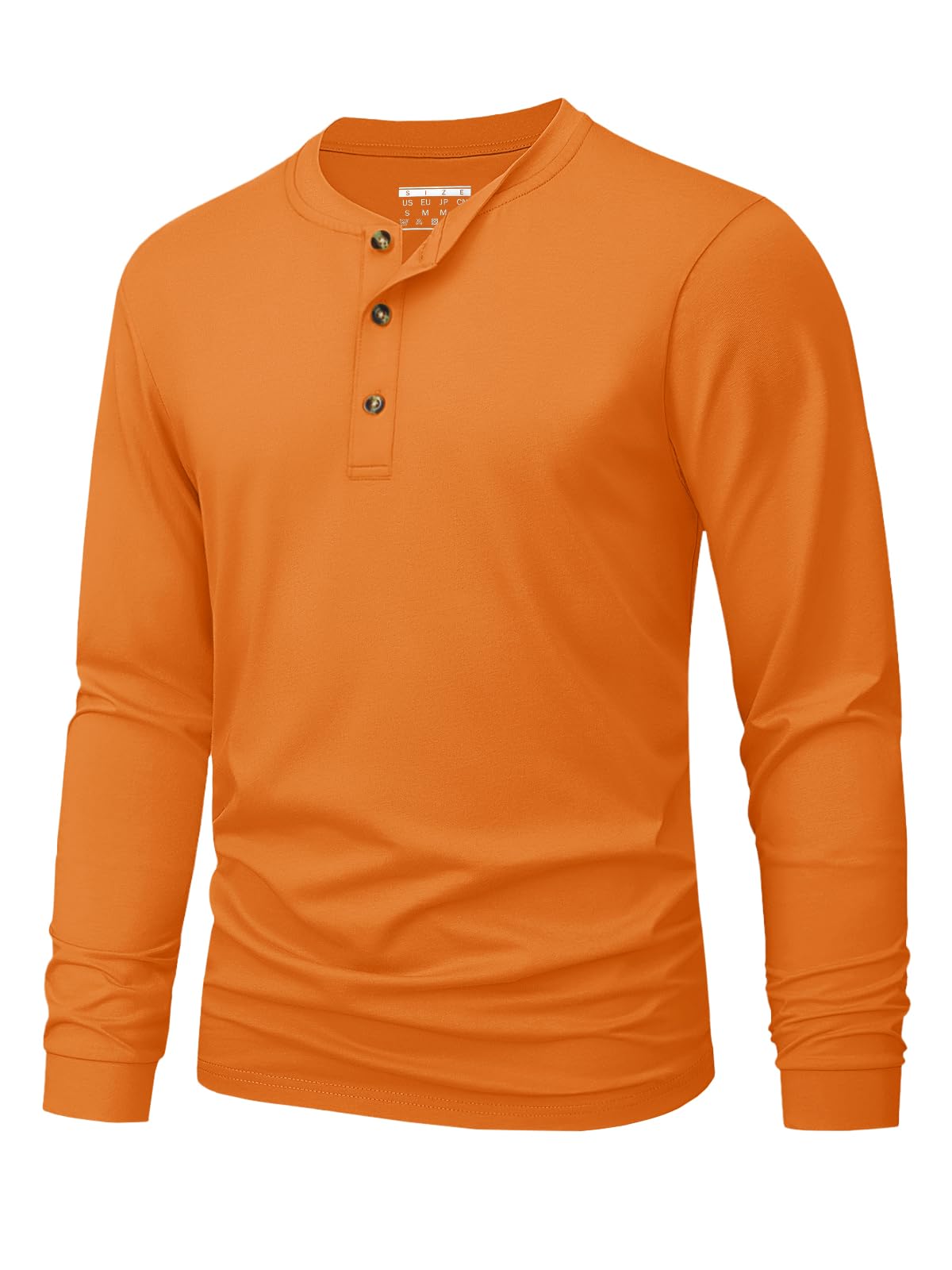 Men's Henley T-Shirt Simple So - Men'S Fashion Outfits ulasan dan harga