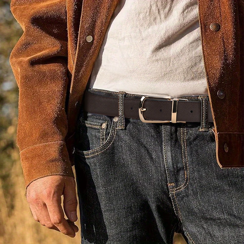 1pc Men's Business Genuine Lea - Leather Belt Braided ulasan dan harga