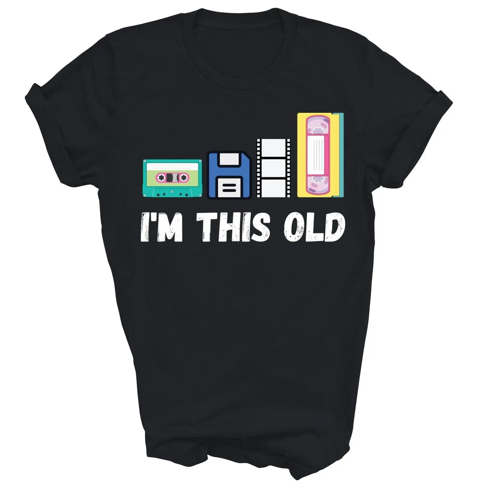 I'm This Old 1980s Cassette VH - Mens Fashion In 1980S ulasan dan harga
